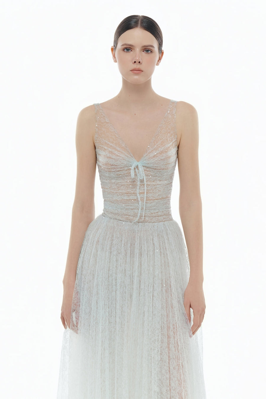 Selene V-Neck Sequin Maxi Dress 6