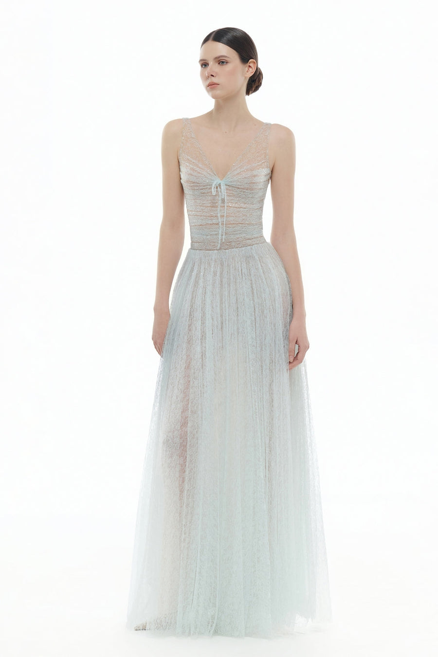 Selene V-Neck Sequin Maxi Dress 8