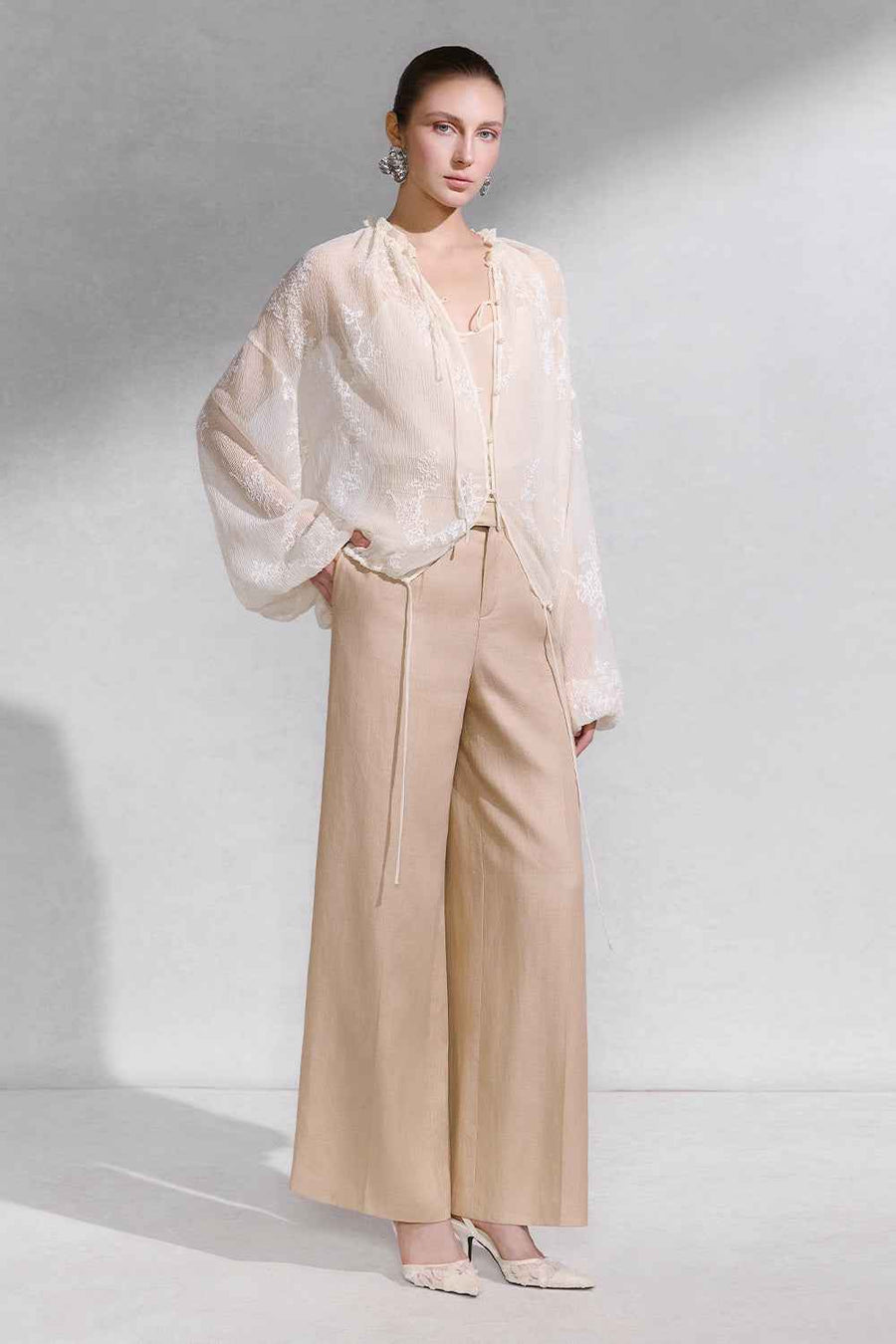 Sera Bishop Sleeve Top