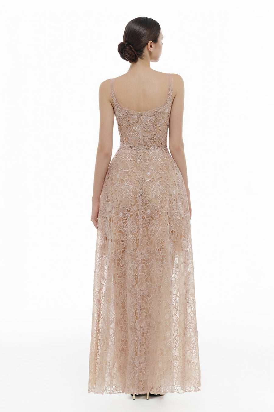 Seraphine Scoop Applique Maxi Dress 9