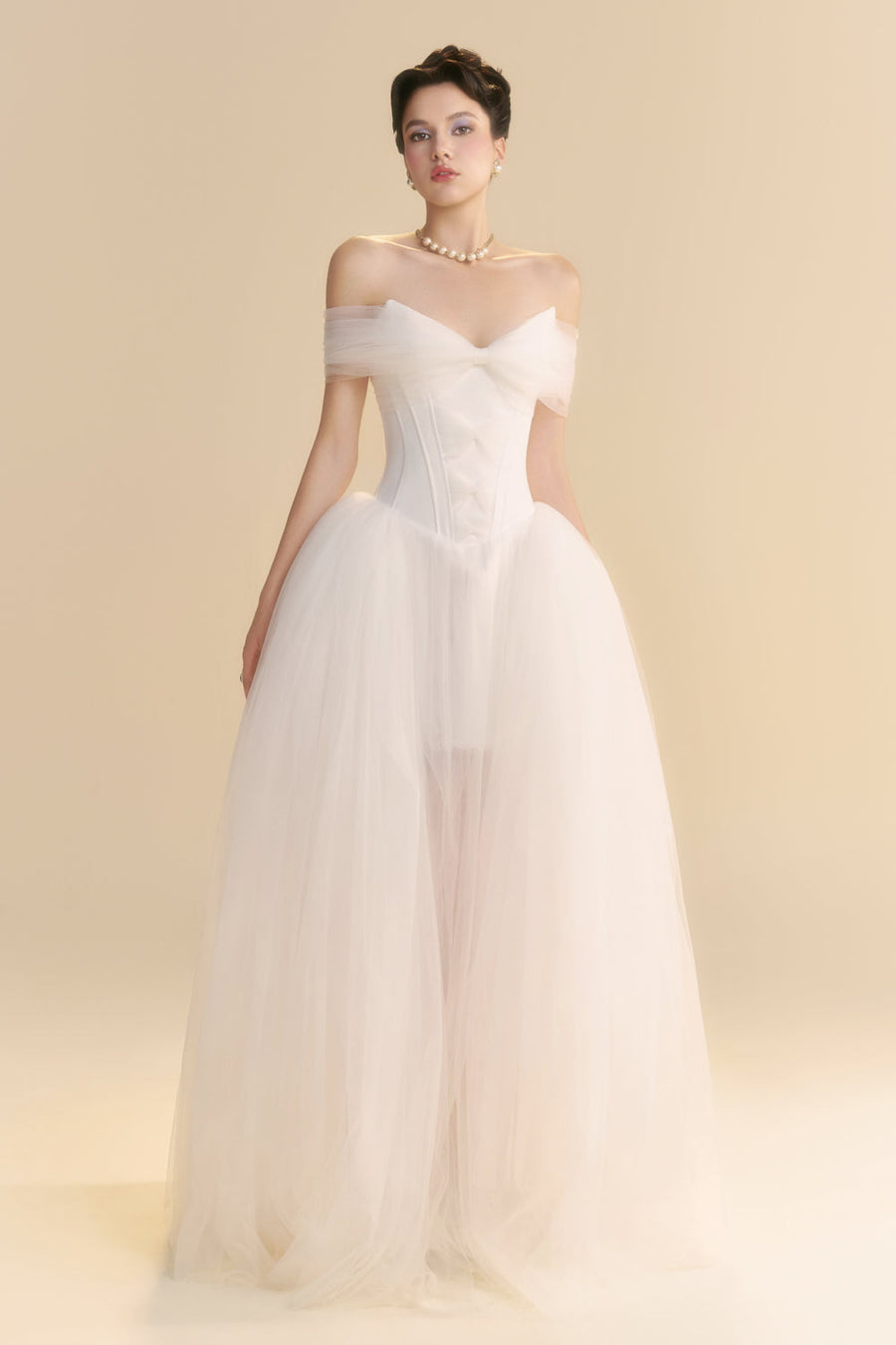 Serenity Sweetheart Draped Maxi Dress 7