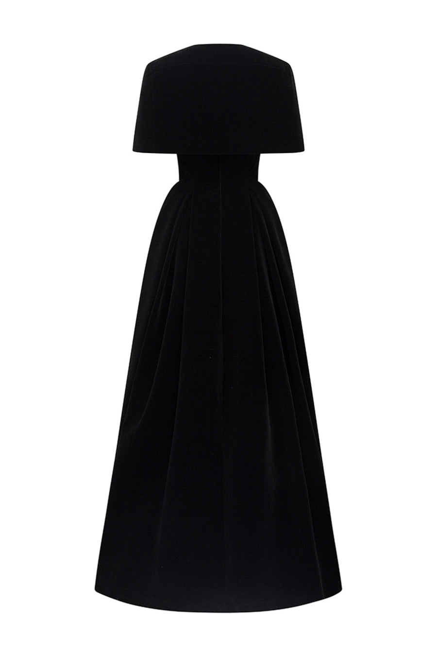 Crystal Ball Gown Embroidered Velvet Floor Length Set 9