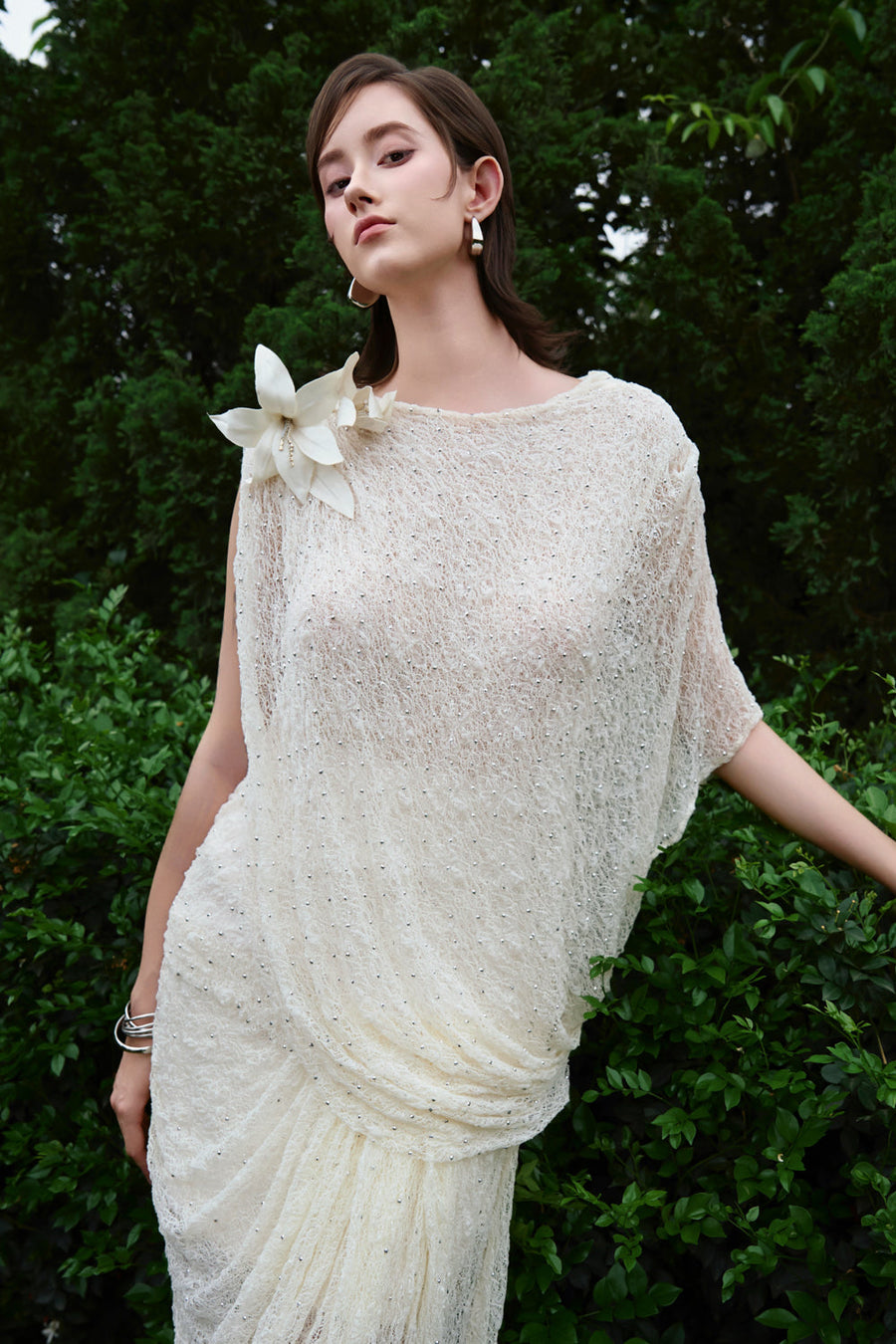 Soften Asymmetric Draped Top 2