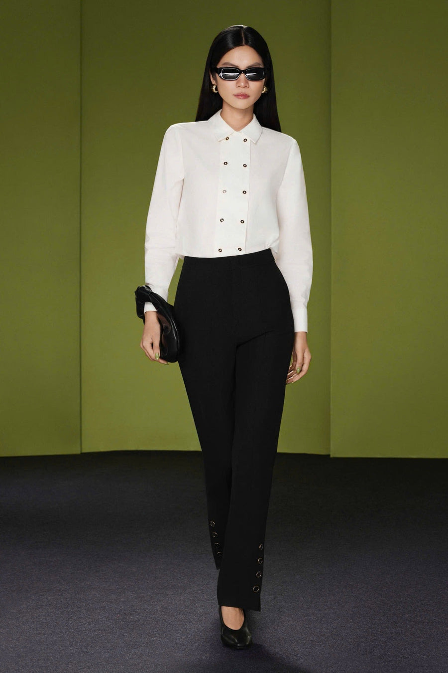 Elysane Cuff Sleeve Shirt 1