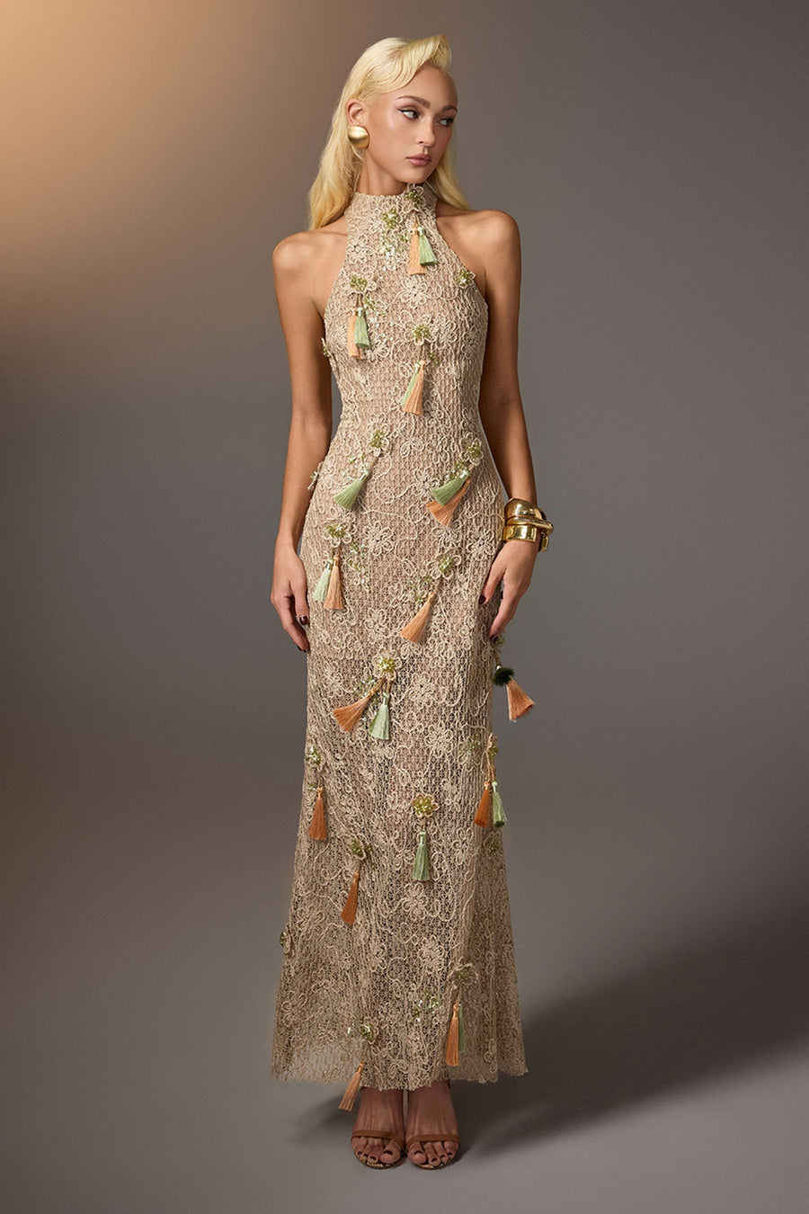 Solis Tassel Maxi Dress 1