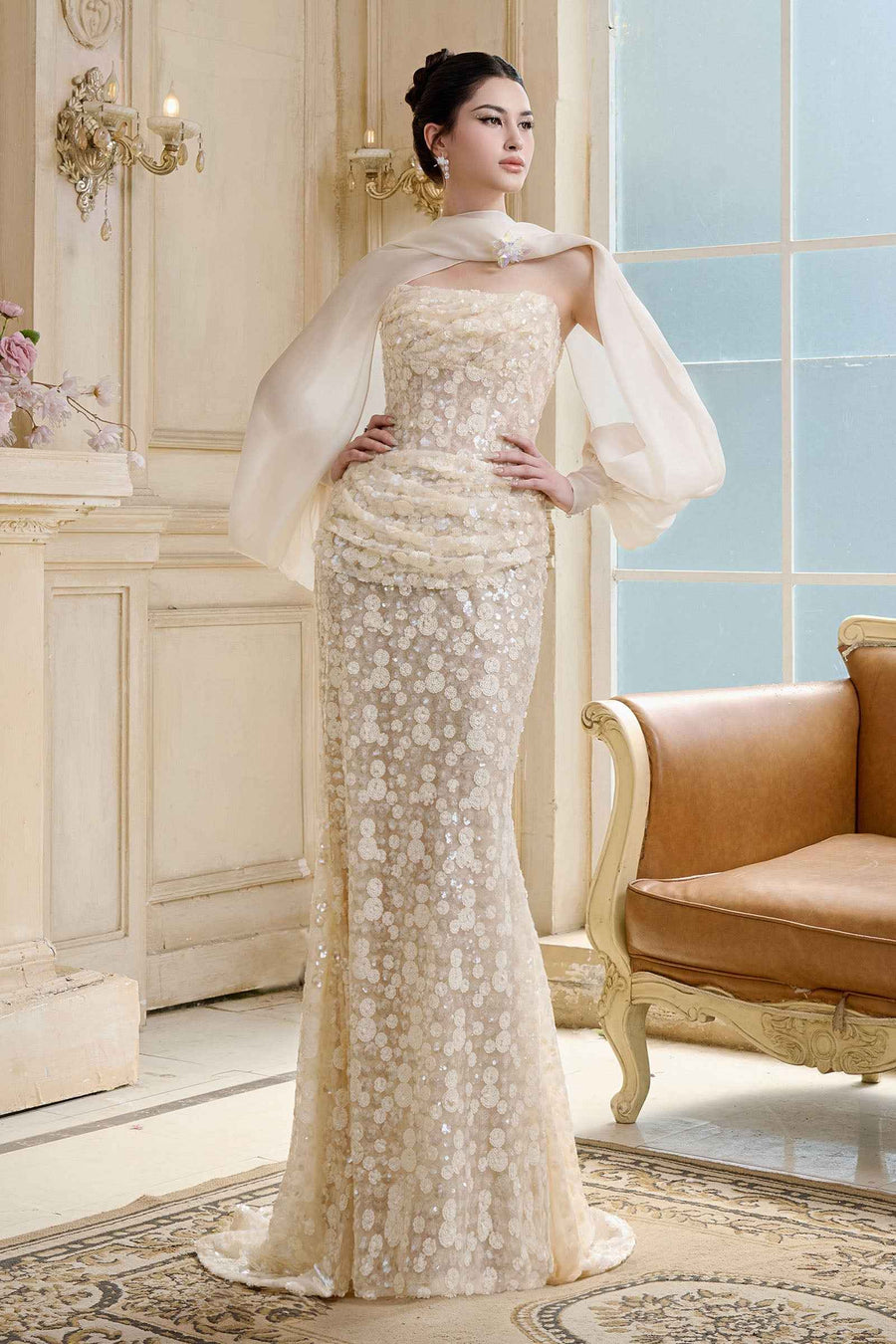 Solstice Bishop Sleeve Cape