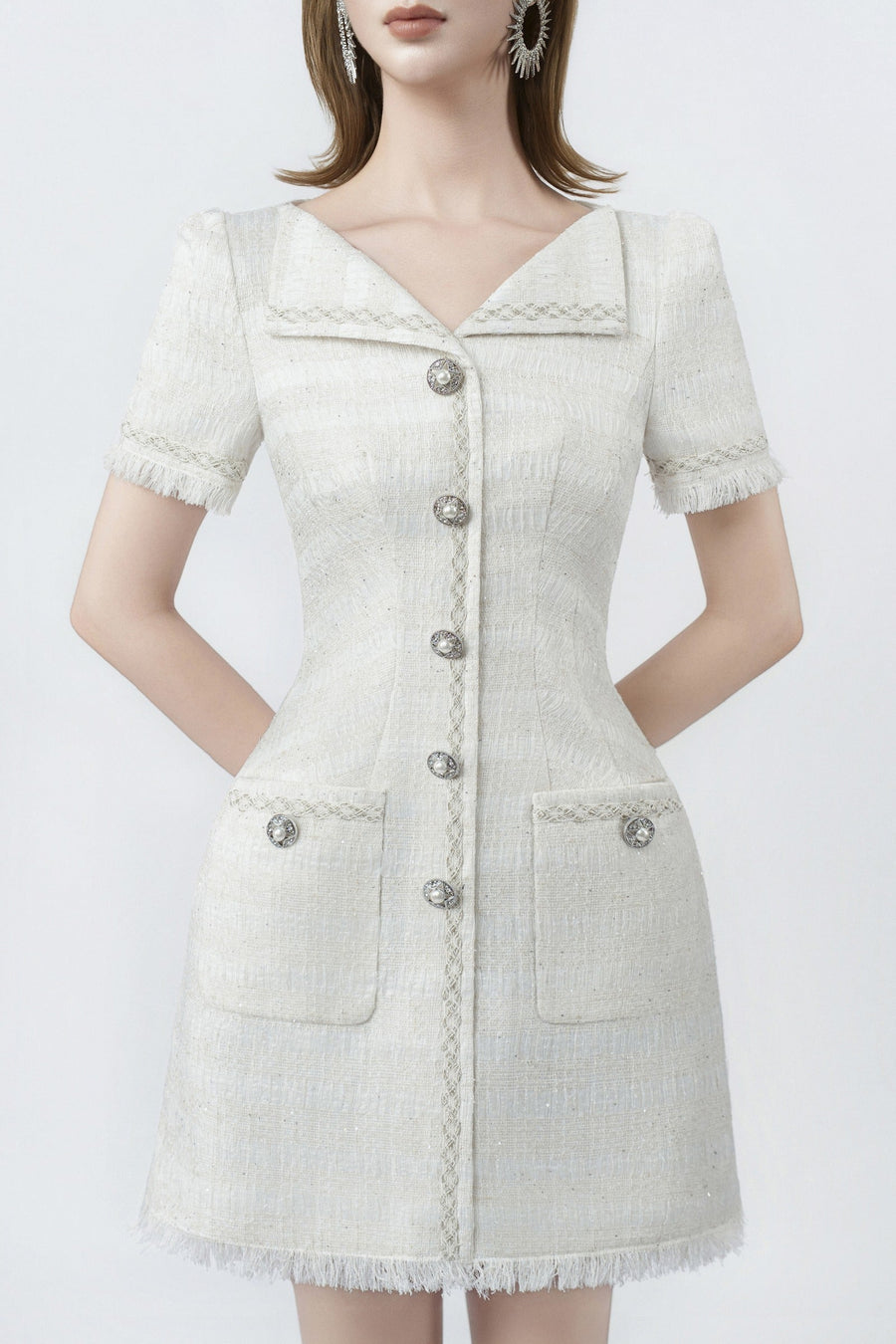 Stella Notch Neck Mini Dress 5