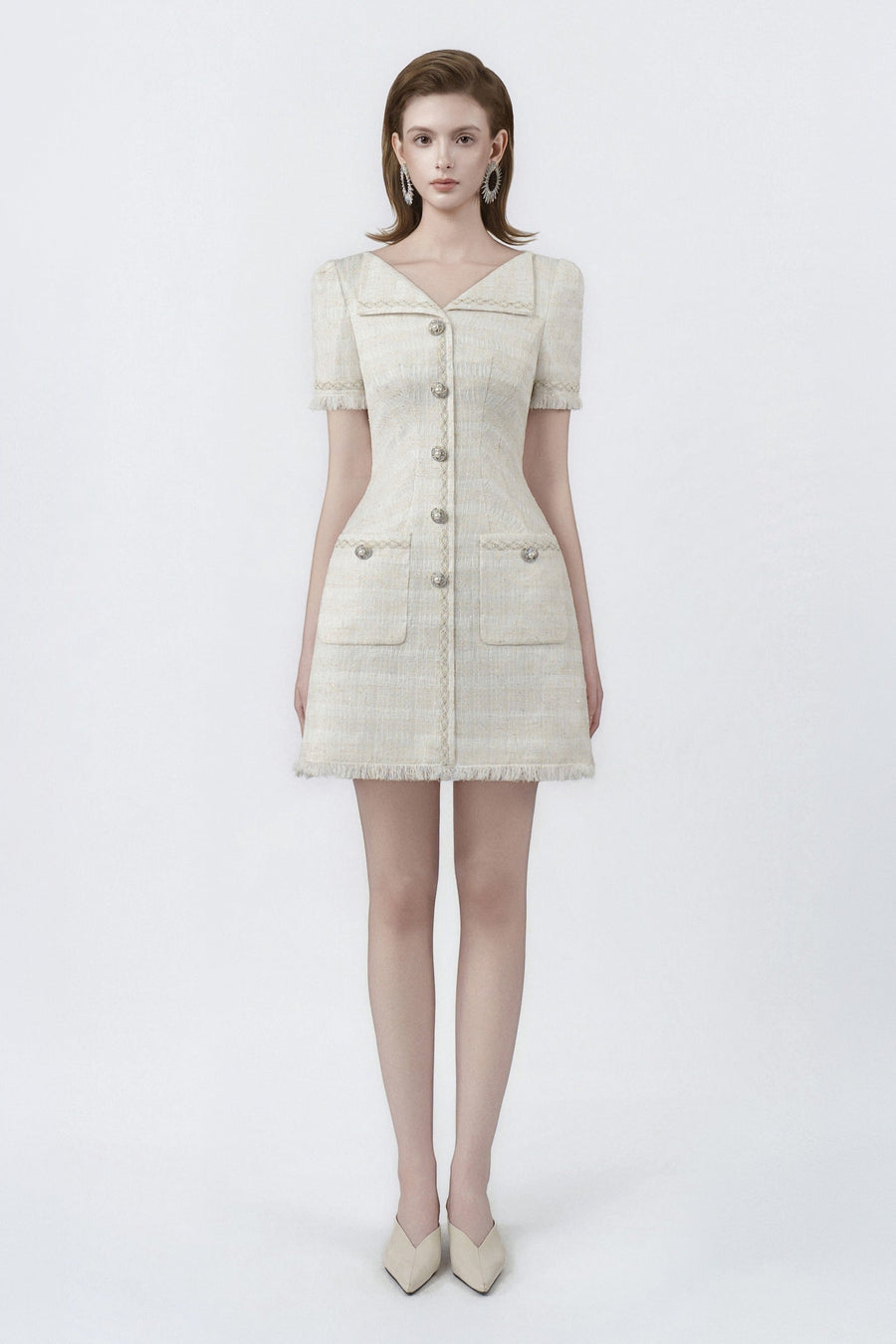 Stella Notch Neck Mini Dress 2