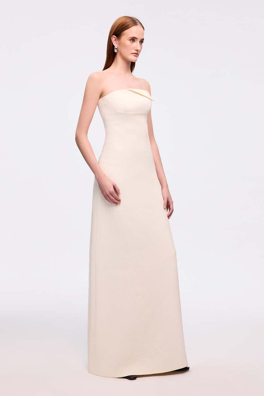 Giai A-line Sleeveless Ribbed Burlap Maxi Dress 3
