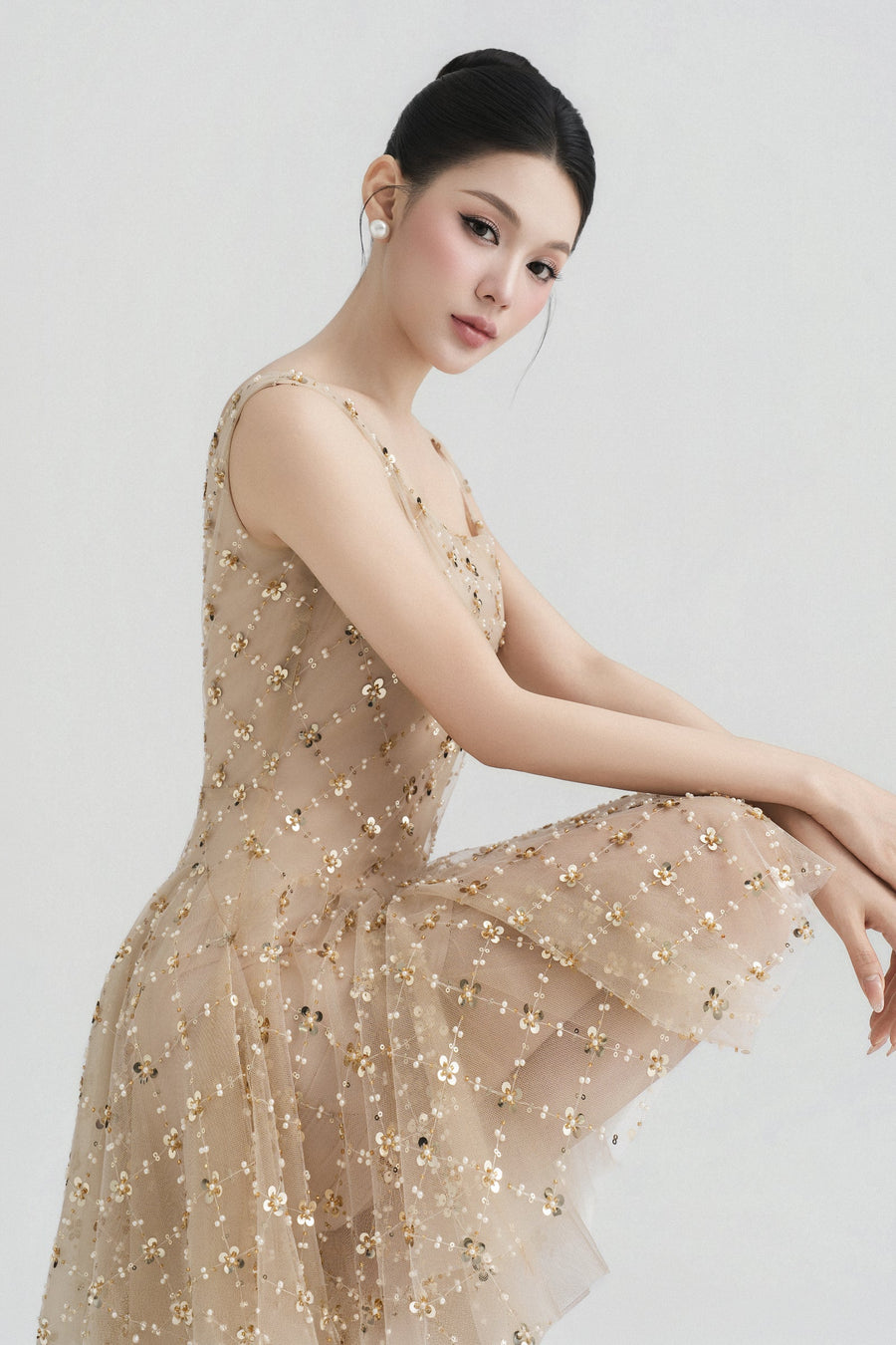 Cyrie Sequin Mini Dress 4