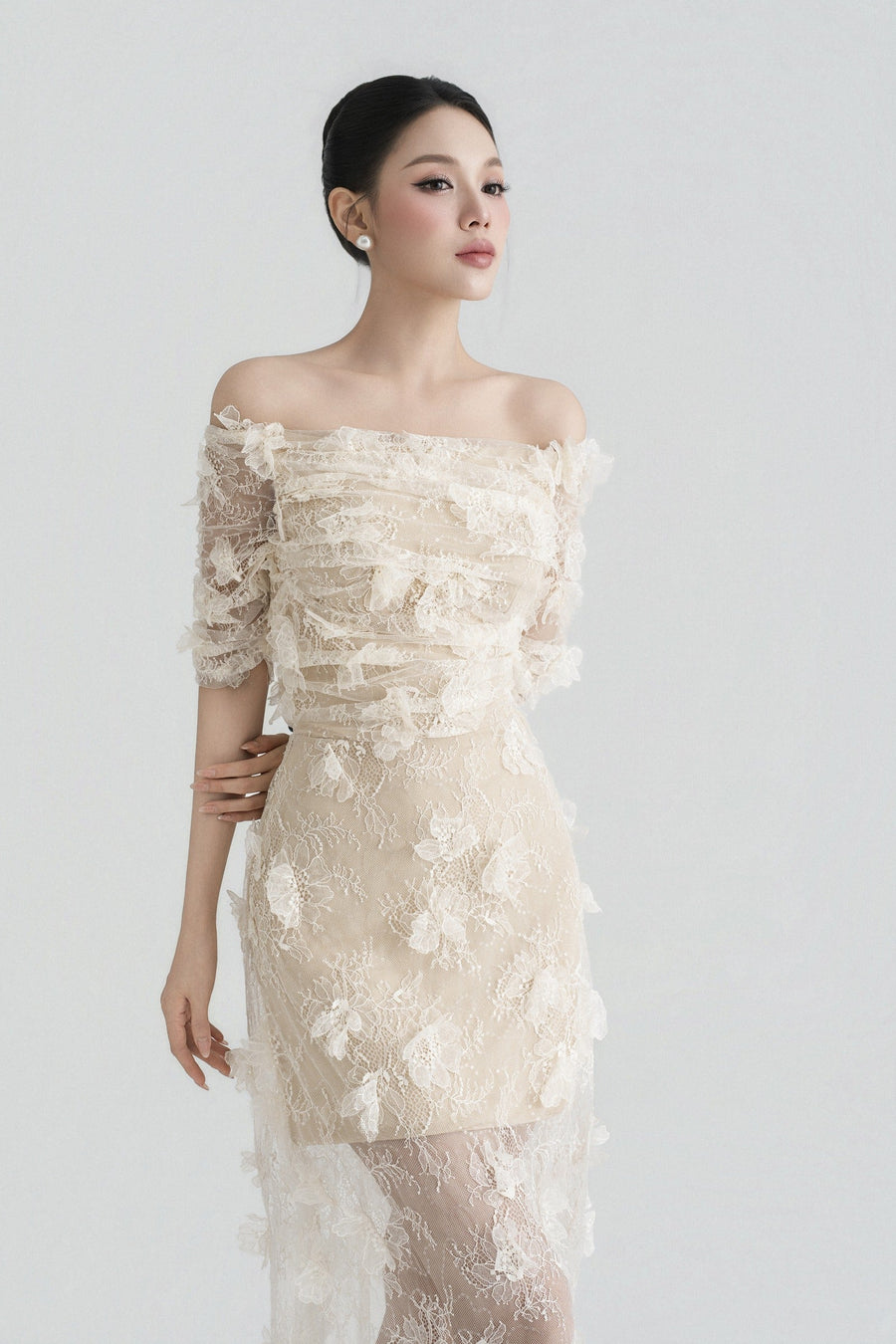 Sollen Applique Midi Dress 3