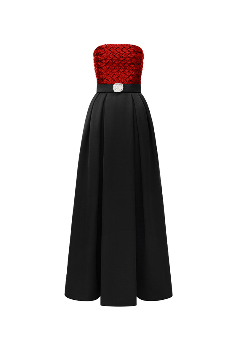Tatum A-line Crochet Maxi Dress 15