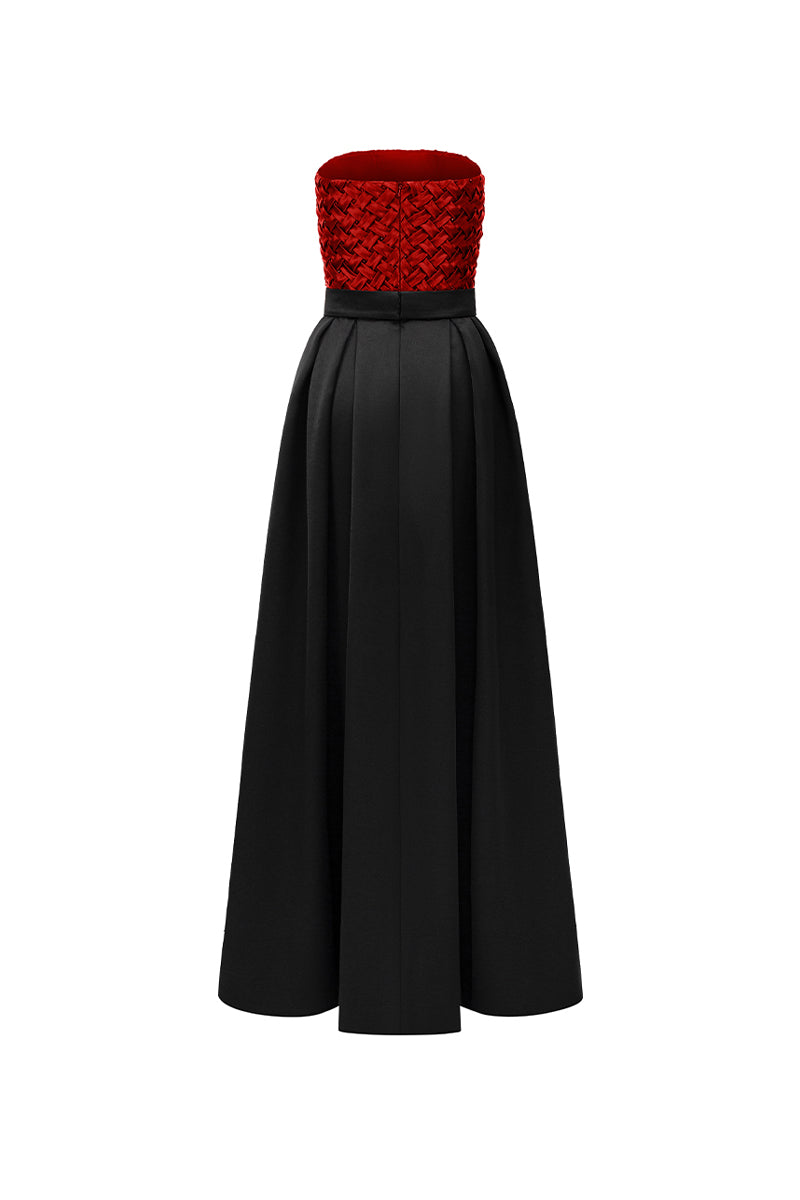 Tatum A-line Crochet Maxi Dress 14