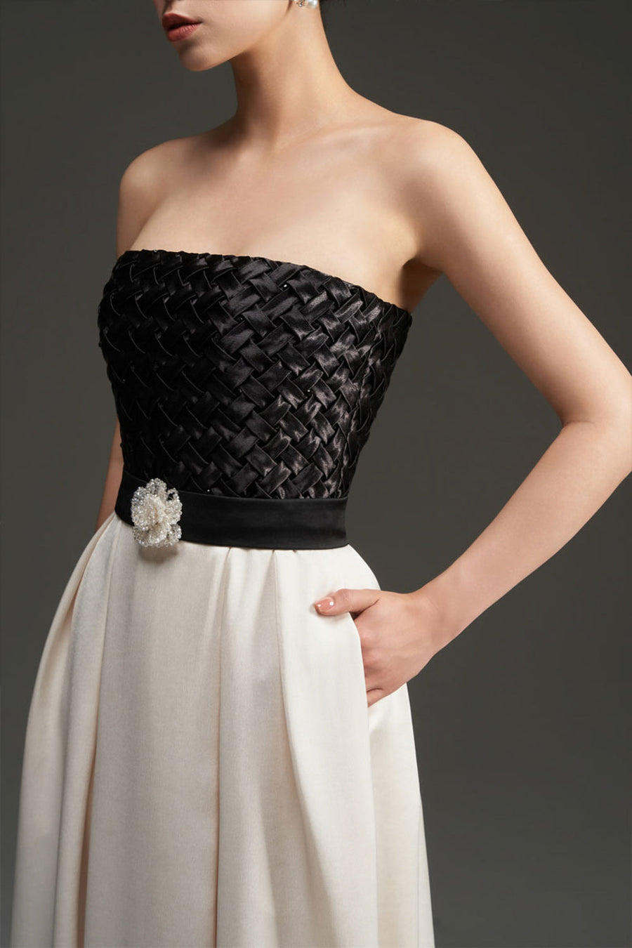 Tatum A-line Crochet Maxi Dress 2