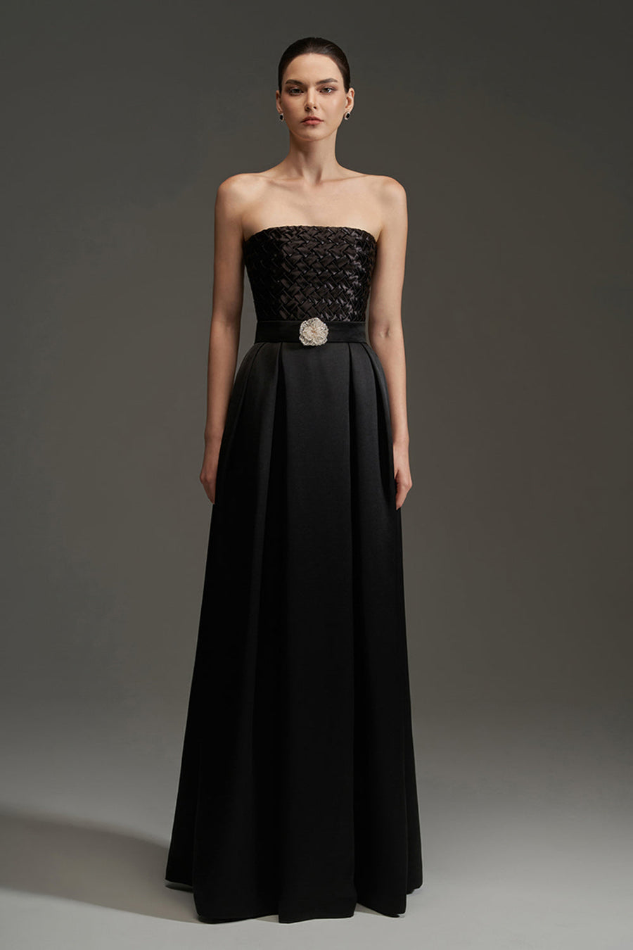 Tatum A-line Crochet Maxi Dress 11