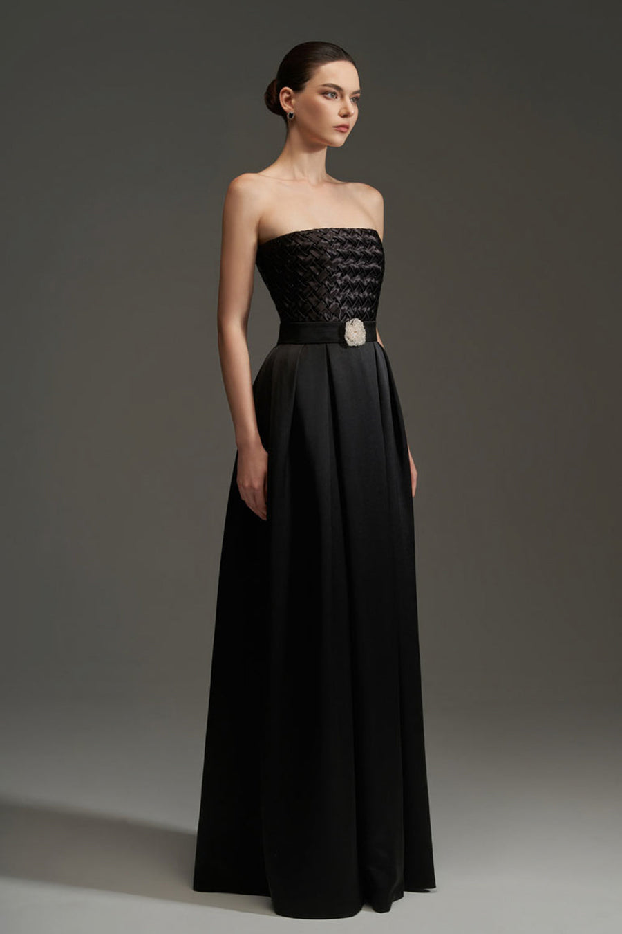 Tatum A-line Crochet Maxi Dress 12