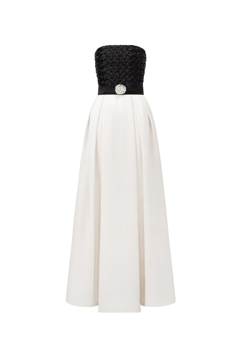 Tatum A-line Crochet Maxi Dress 1