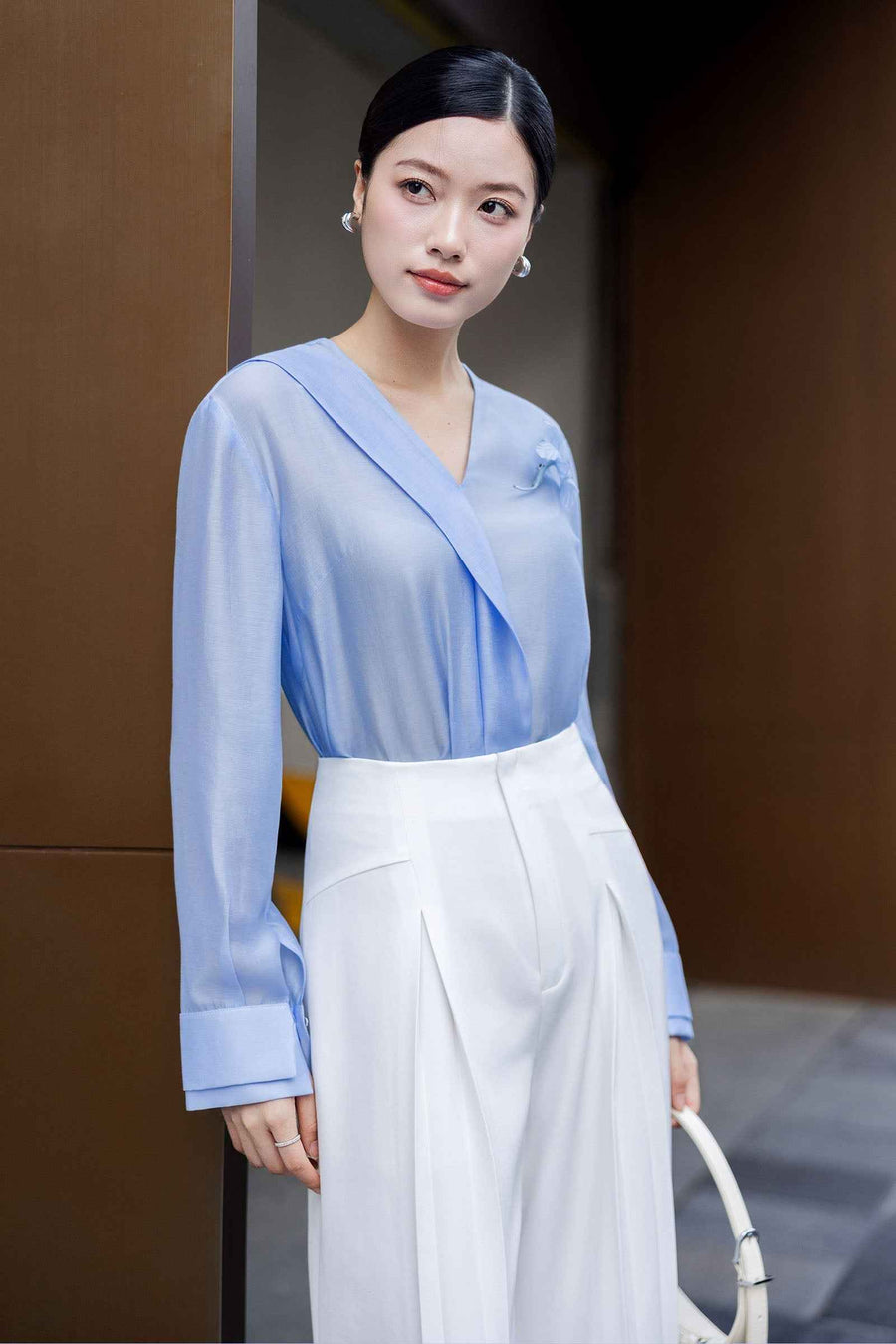 Thanh Yen Blouson Shirt