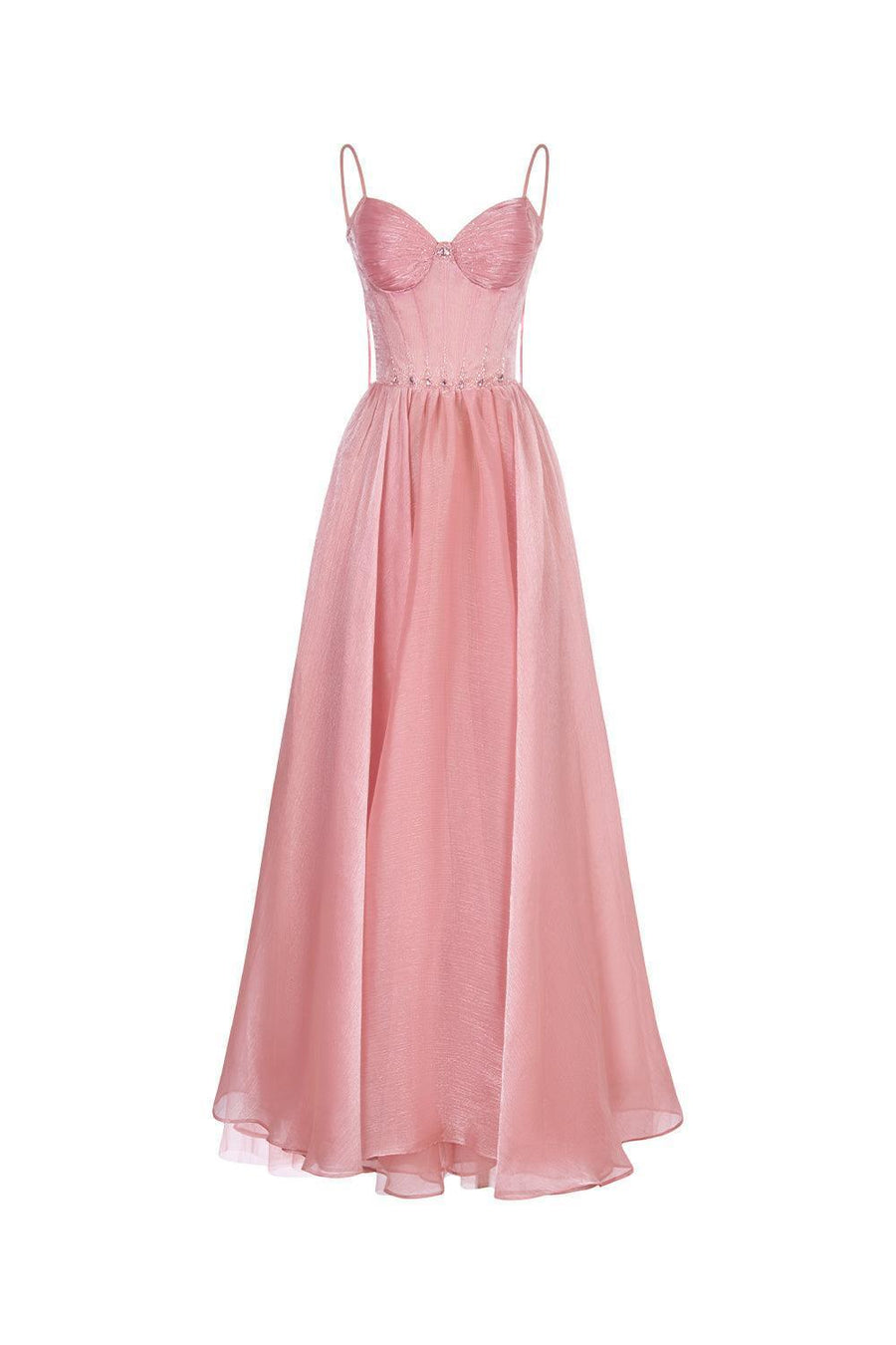 The Wings A-line Spaghetti Strap Chiffon Floor Length Dress Gown Dress LINH PHUNG