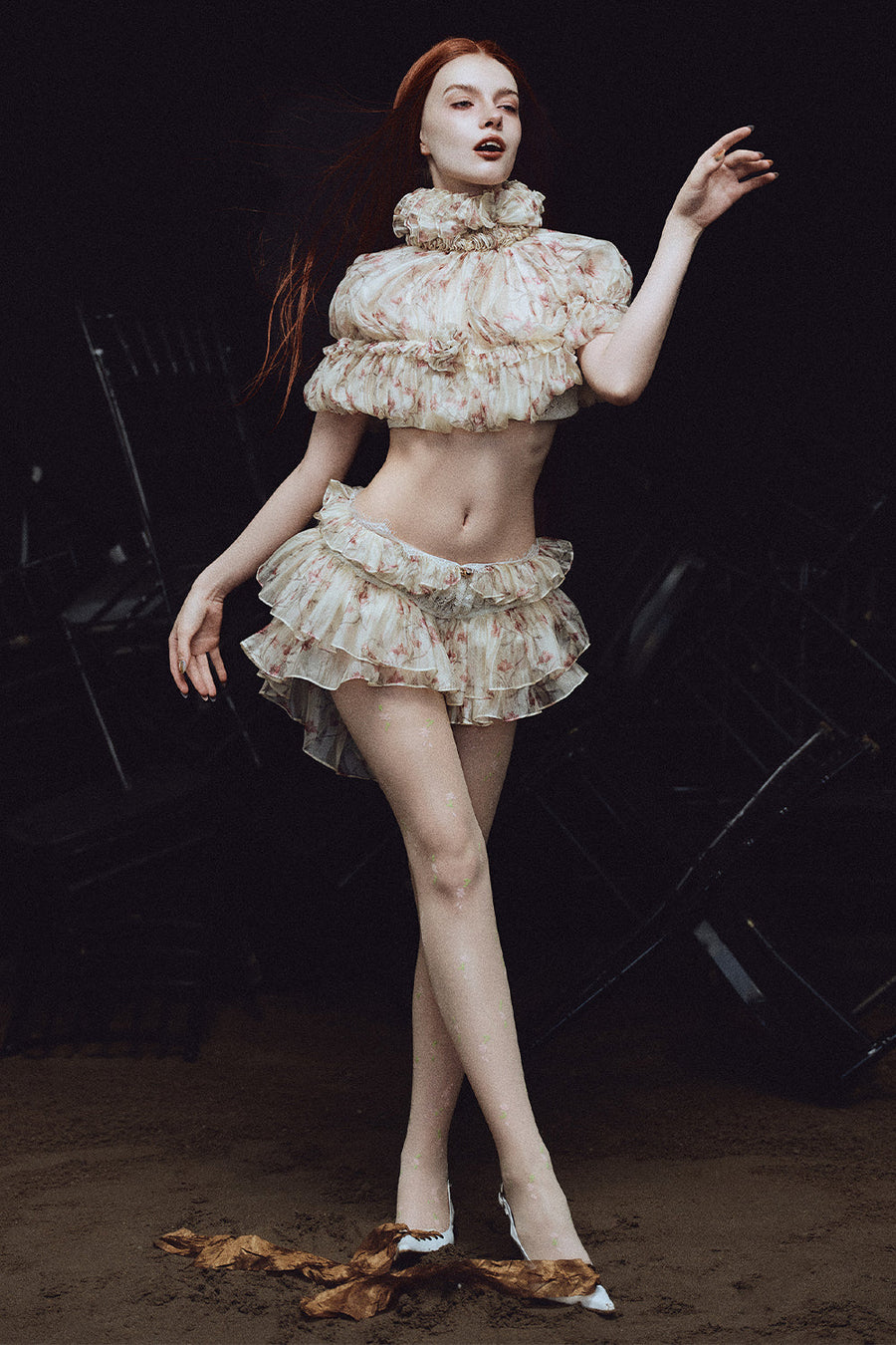 Titania Babydoll Ruffle Set 1