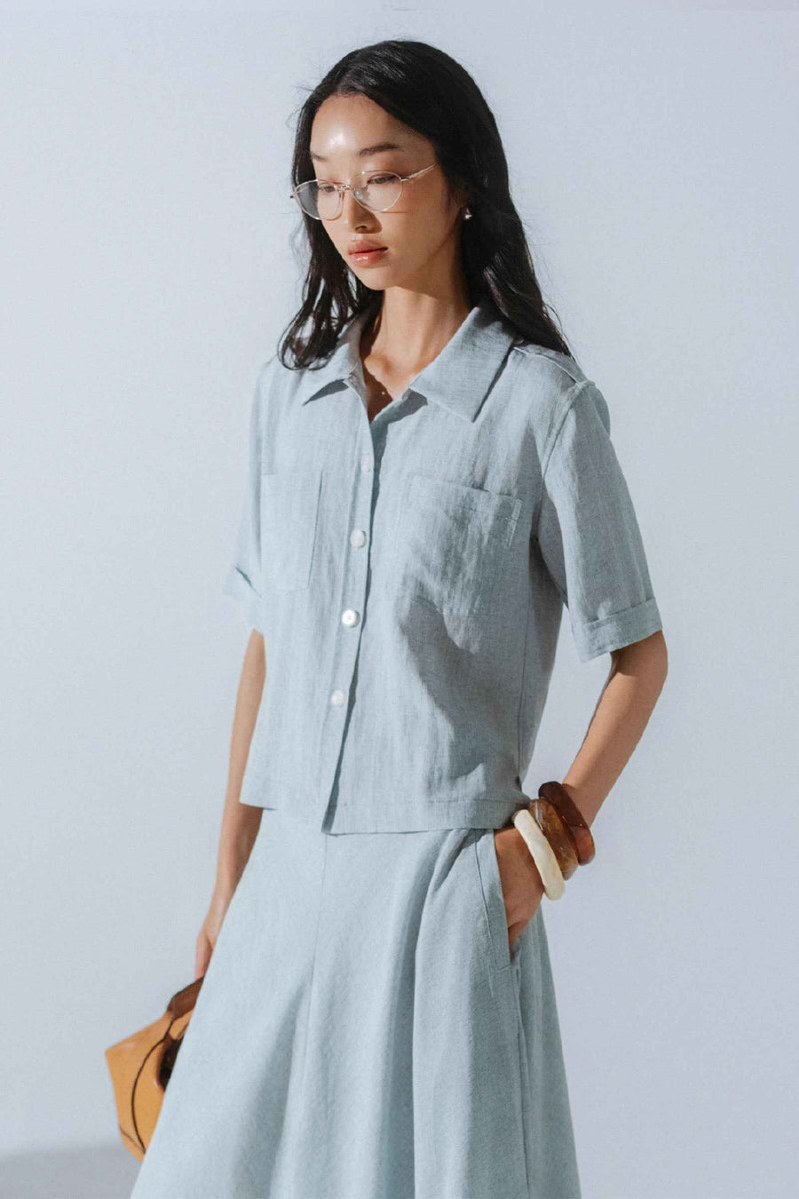 Trace A-line Skirt