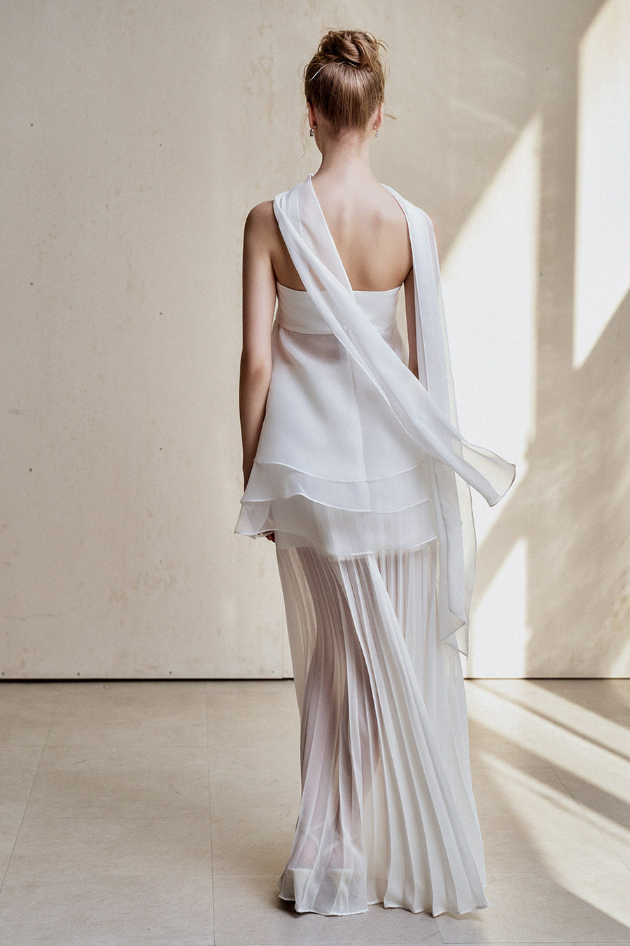 Manon Strapless Ruffle Layer Organza Top 3