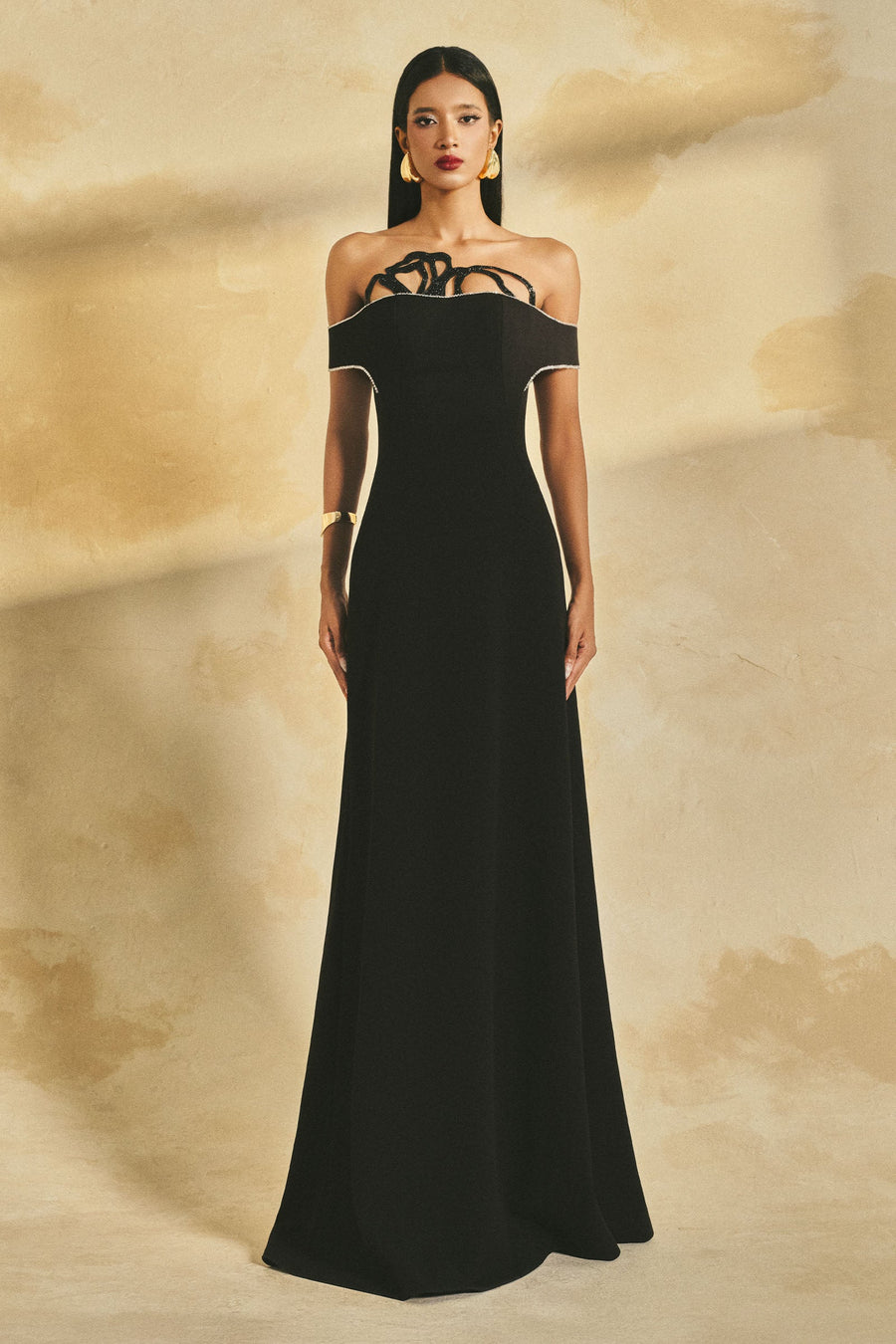 Vale Off-Shoulder Maxi Dress 2