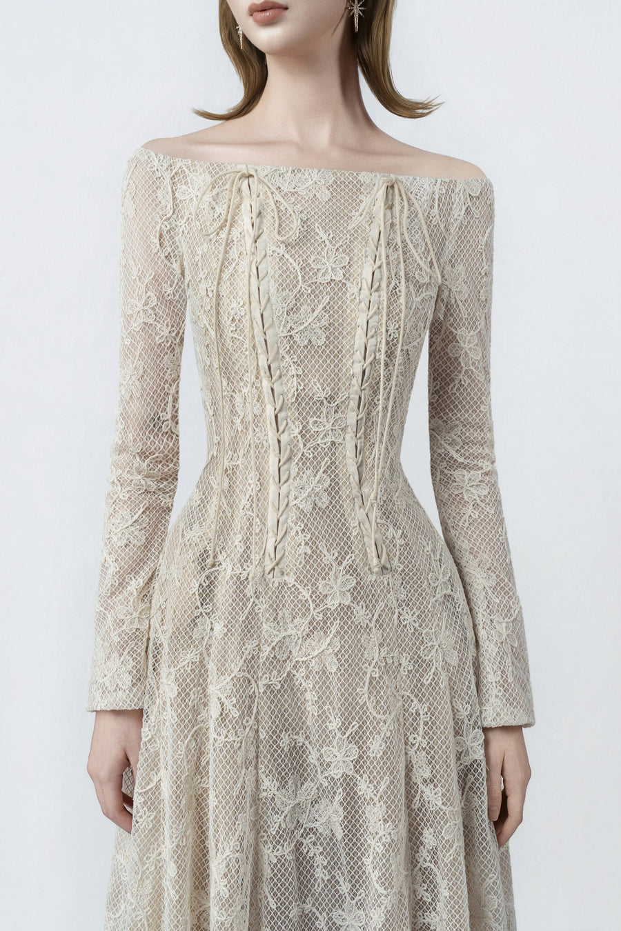 Valeria Lace Maxi Dress 5