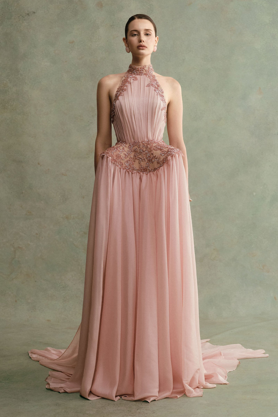 Velina Halter Maxi Dress 1