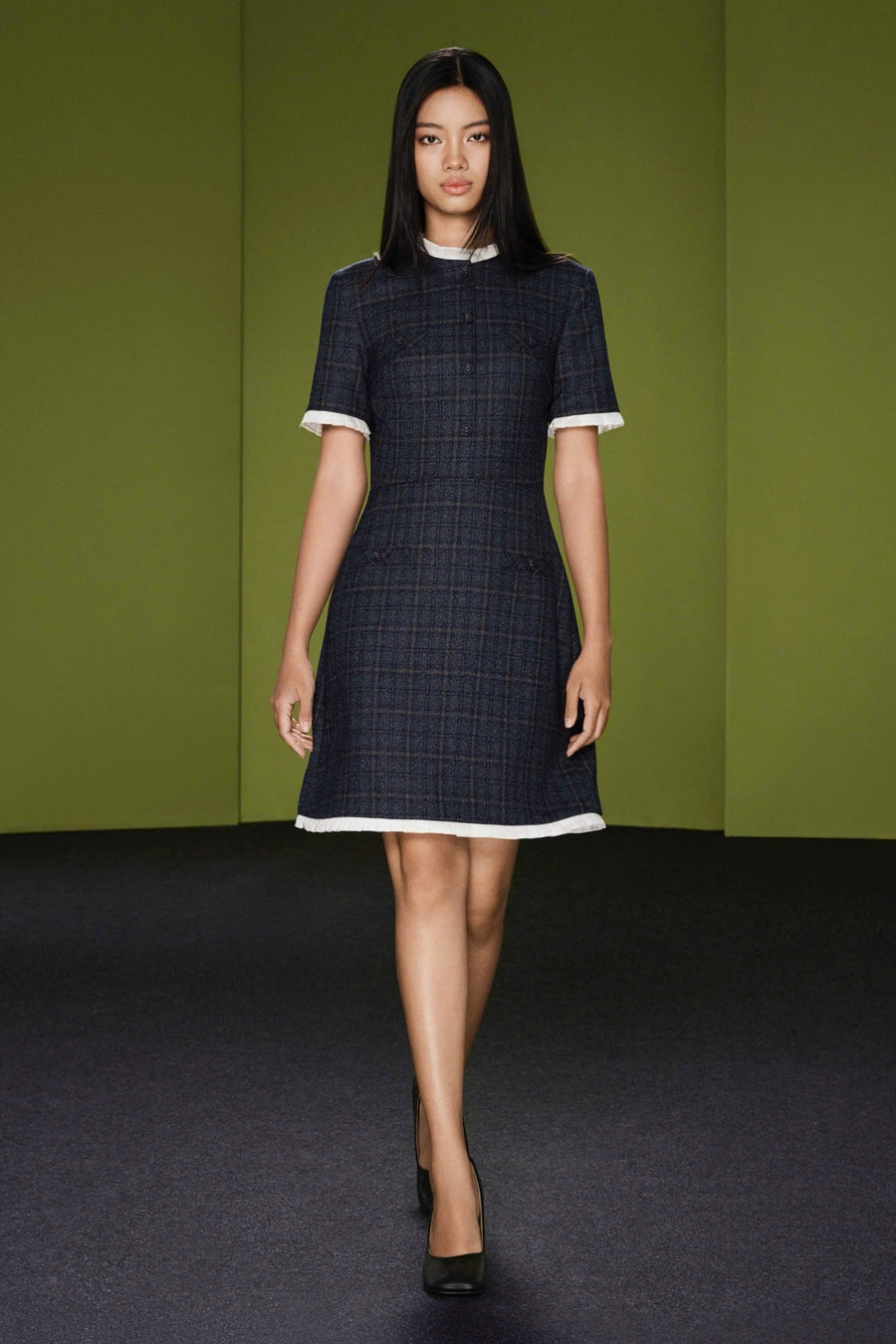 Vianne Round Neck Mini Dress 1