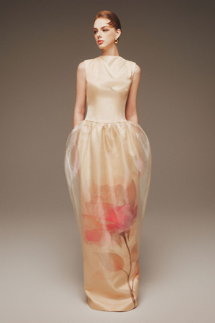 Vionne Cocoon Maxi Dress 2