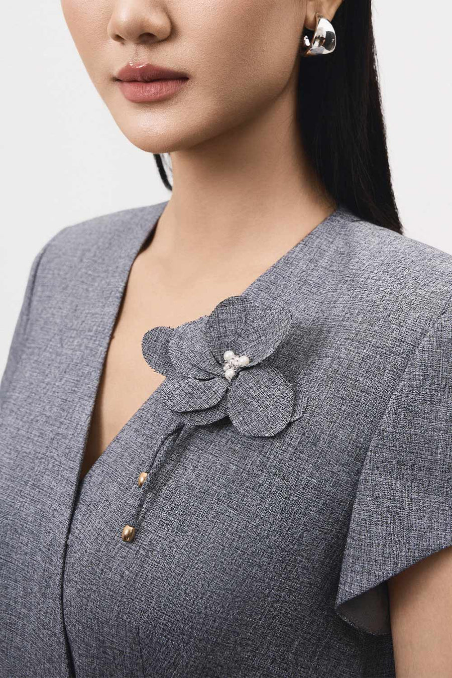 Cuon Floral Brooch 13
