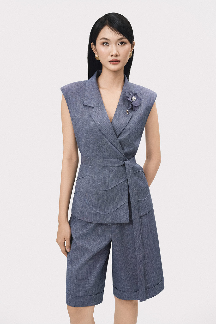 Cuon Straight Crossover Polyester Jacket 2