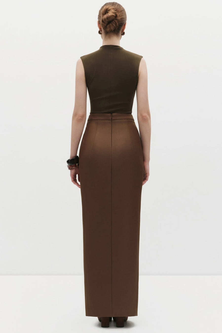Zelda Wrap Crepe Skirt 3