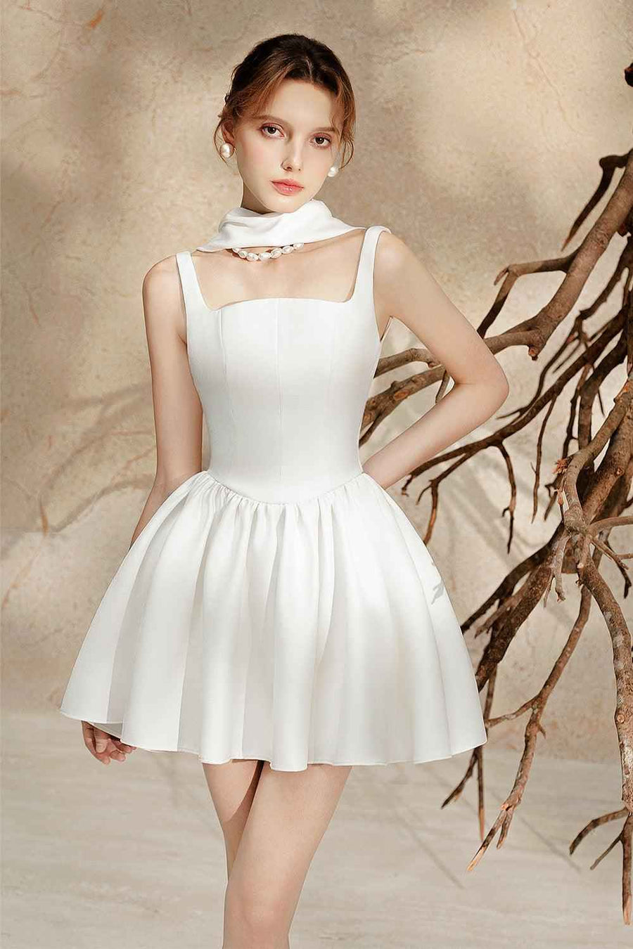 Alice Fit and Flare Sleeveless Floss Mini Dress
