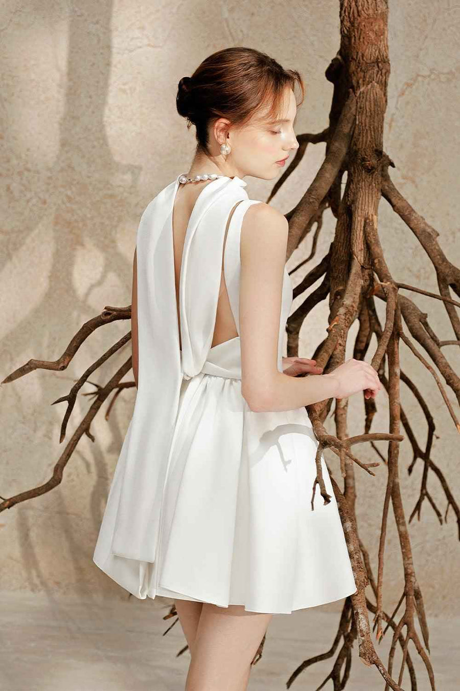 Alice Fit and Flare Sleeveless Floss Mini Dress