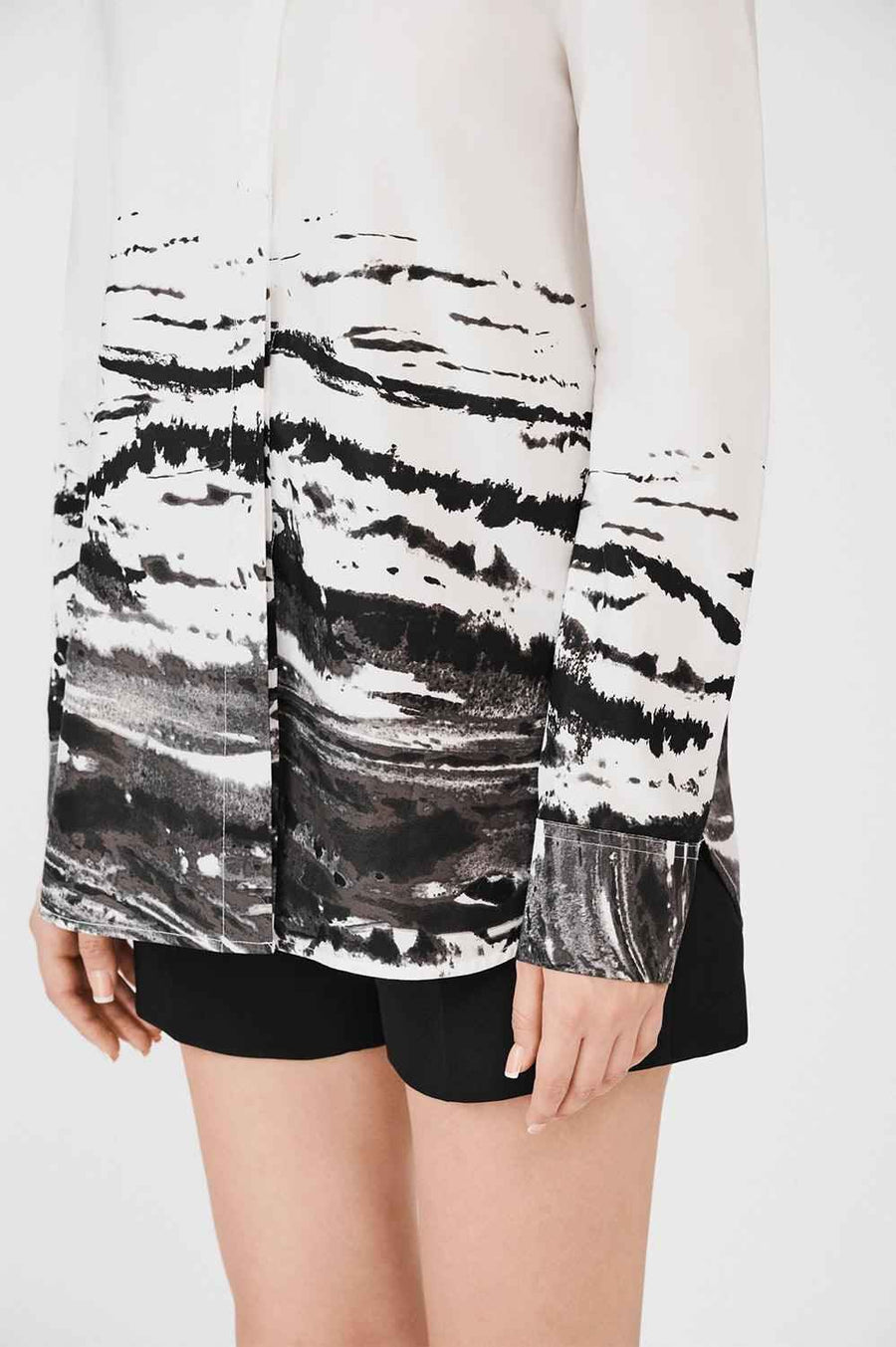 Amari Straight Long Sleeved Kate Shirt