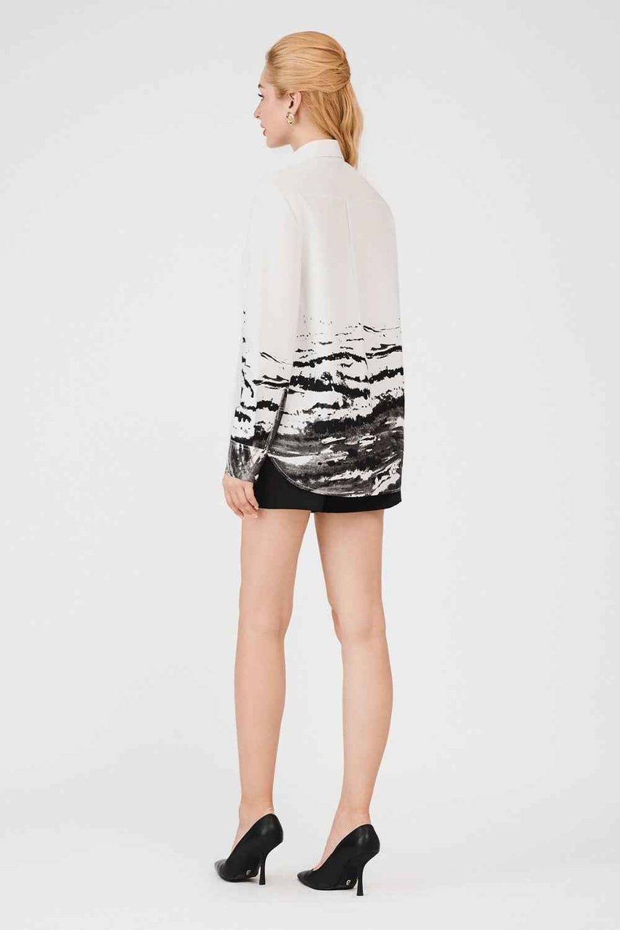 Amari Straight Long Sleeved Kate Shirt