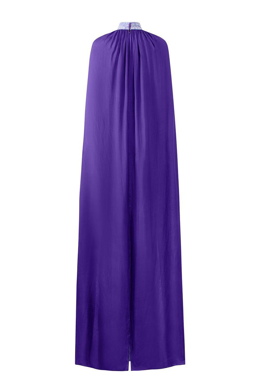 Aphrodite Cape High Neck Jacquard Floor Length Dress Gown Dress I.H.F Atelier