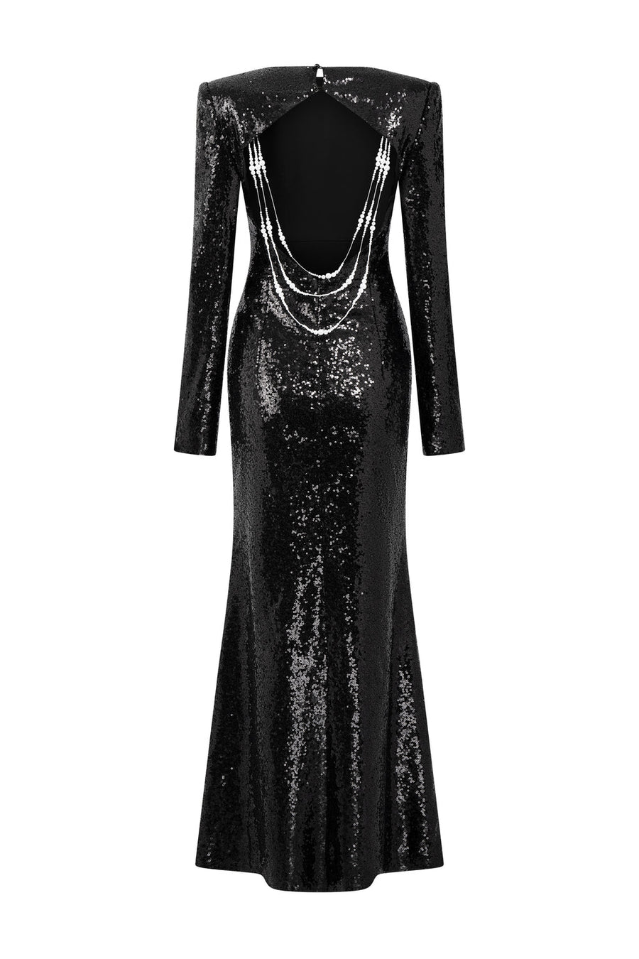 Titan Sheath Sequin Maxi Dress 5