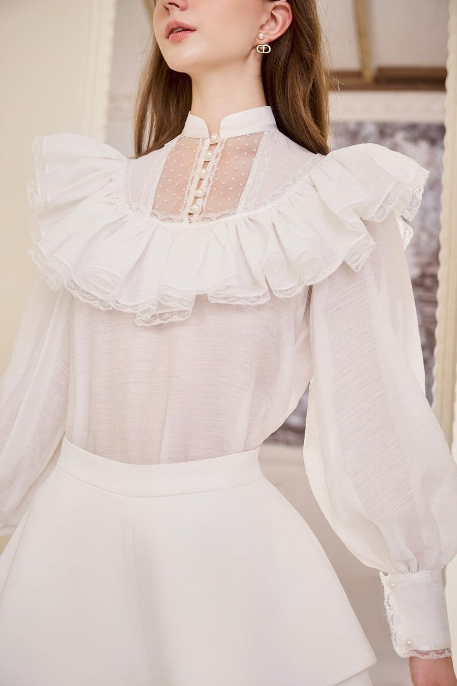 Bae Layered Flared Silk Linen Mini Shorts Shorts Sissy Nation