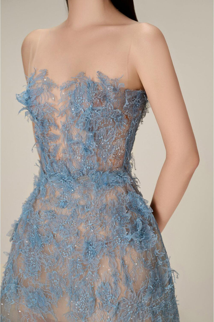 Bead Lace Midi Dress 18