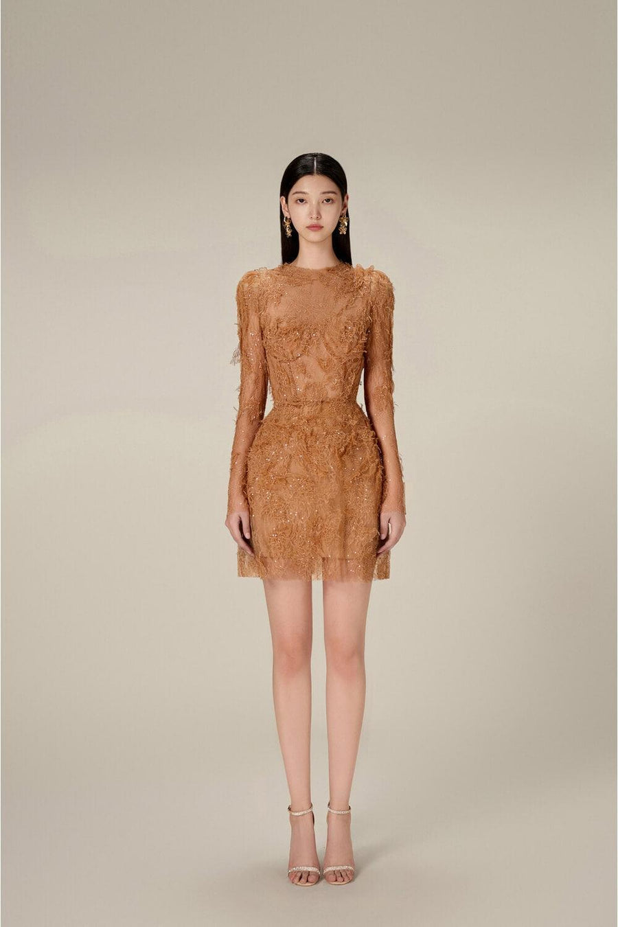 Beaded Lace Dress 12