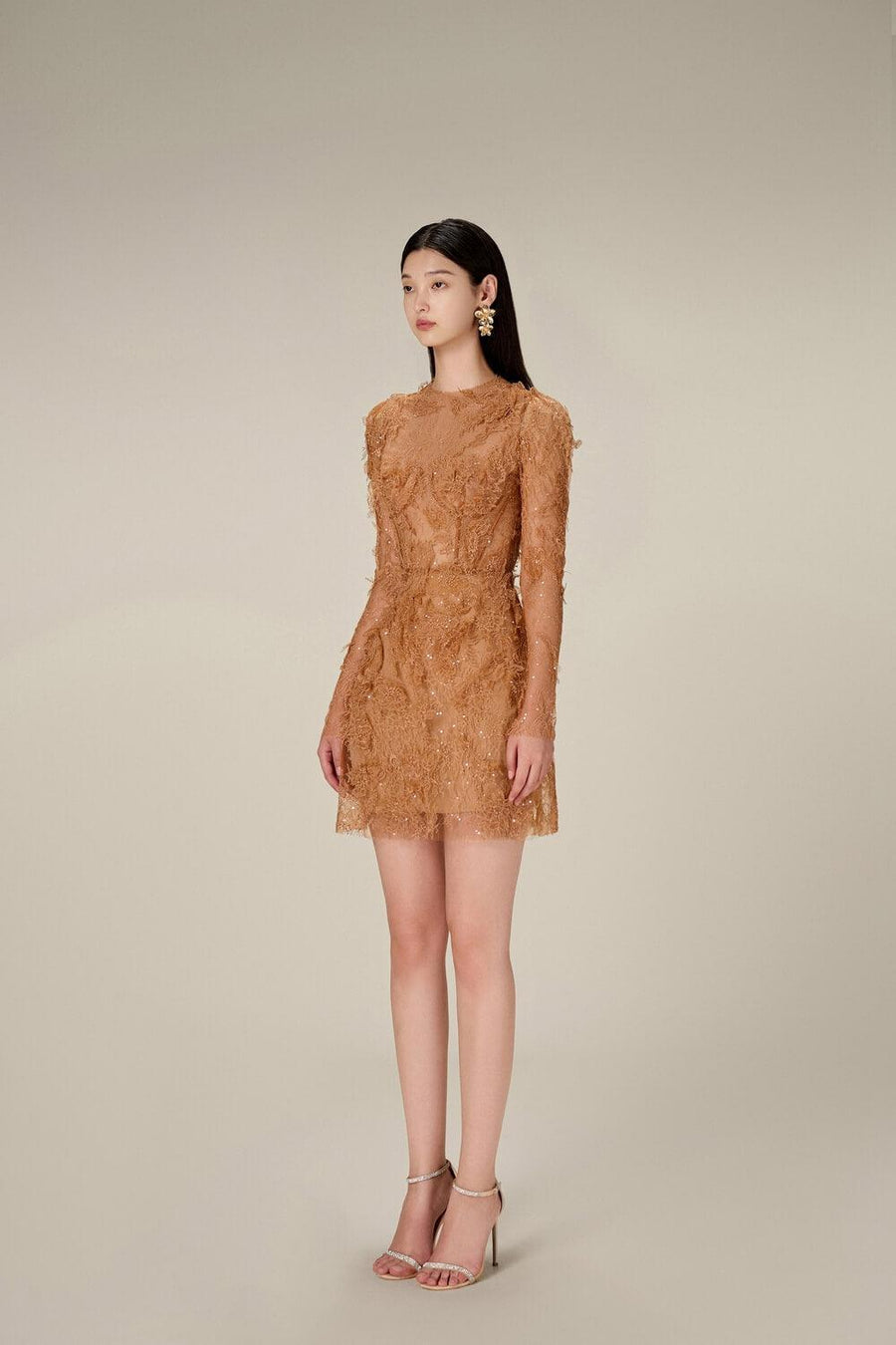Beaded Lace Dress 15