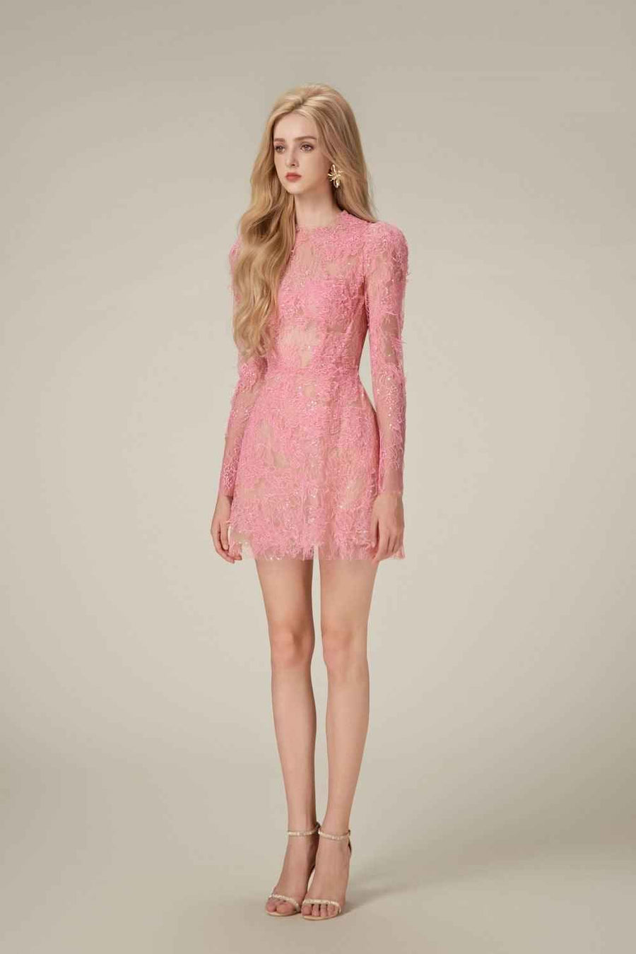 Beaded Lace Dress