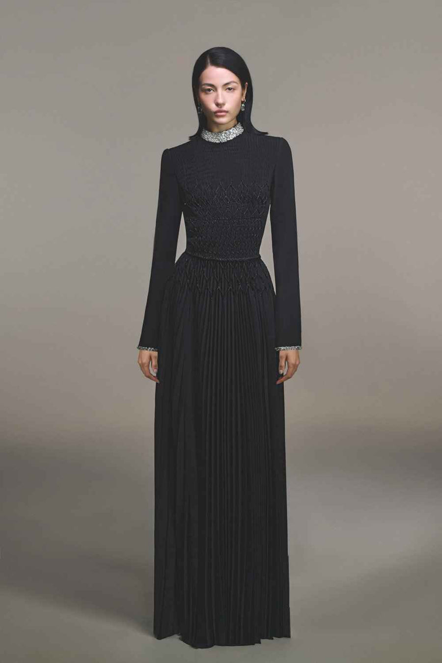 Black Smocked Dress