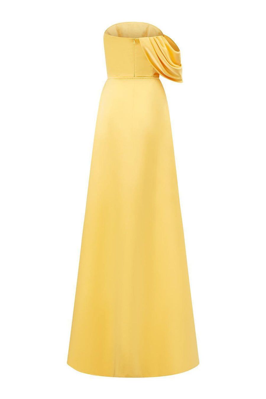Bullock Sheath Off-Shoulder Poly Silk Floor Length Dress Gown Dress I.H.F Atelier