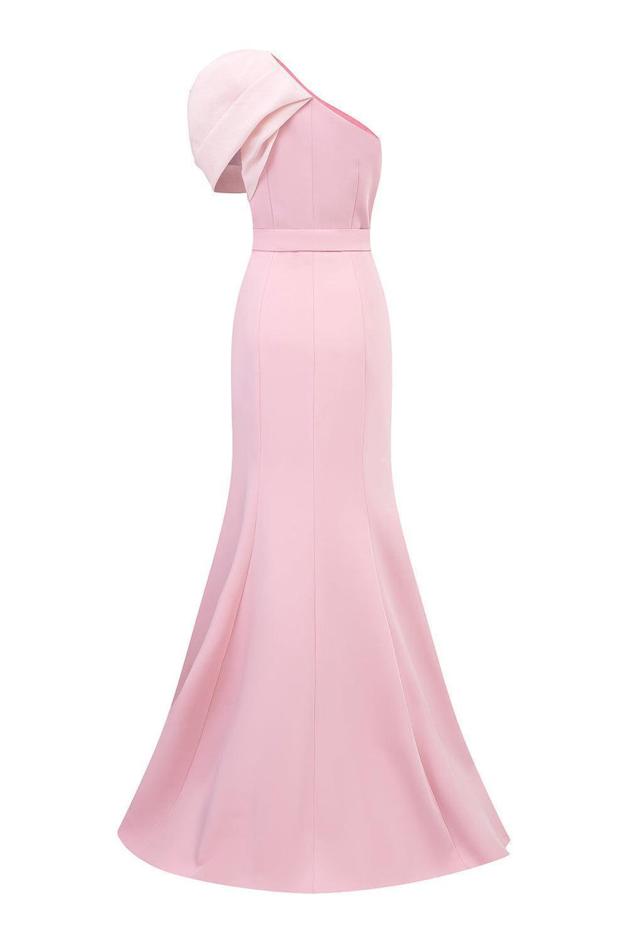 Carrillo Mermaid One Shoulder Silk Crepe Floor Length Dress Gown Dress I.H.F Atelier