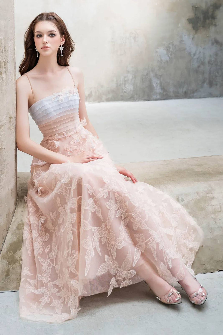 Cirae Applique Maxi Dress 6