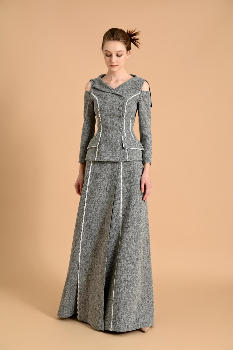 Crawley Open-Shoulder Blazer Blazer Maison des Copains
